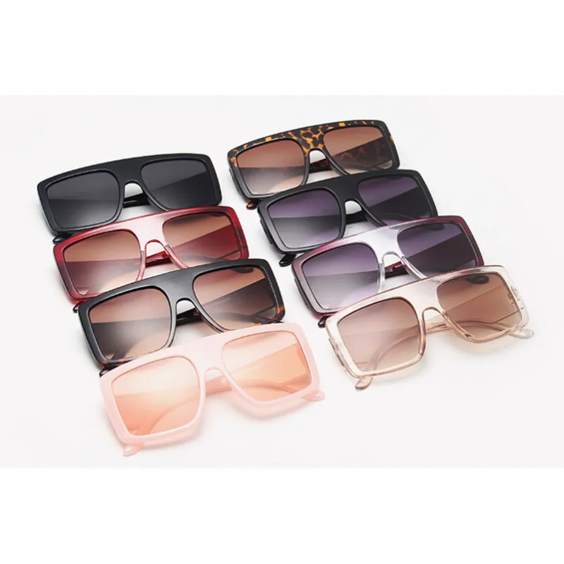 

2021 Sunglasses Women Square Oversized Sunglasses Women Fashion Sun Glasses Brand Designer Vintage Shades Gafas Oculos, 8 color