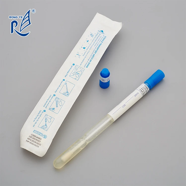 Amies Transport Medium Bacterial Culture Transport Swab With Media