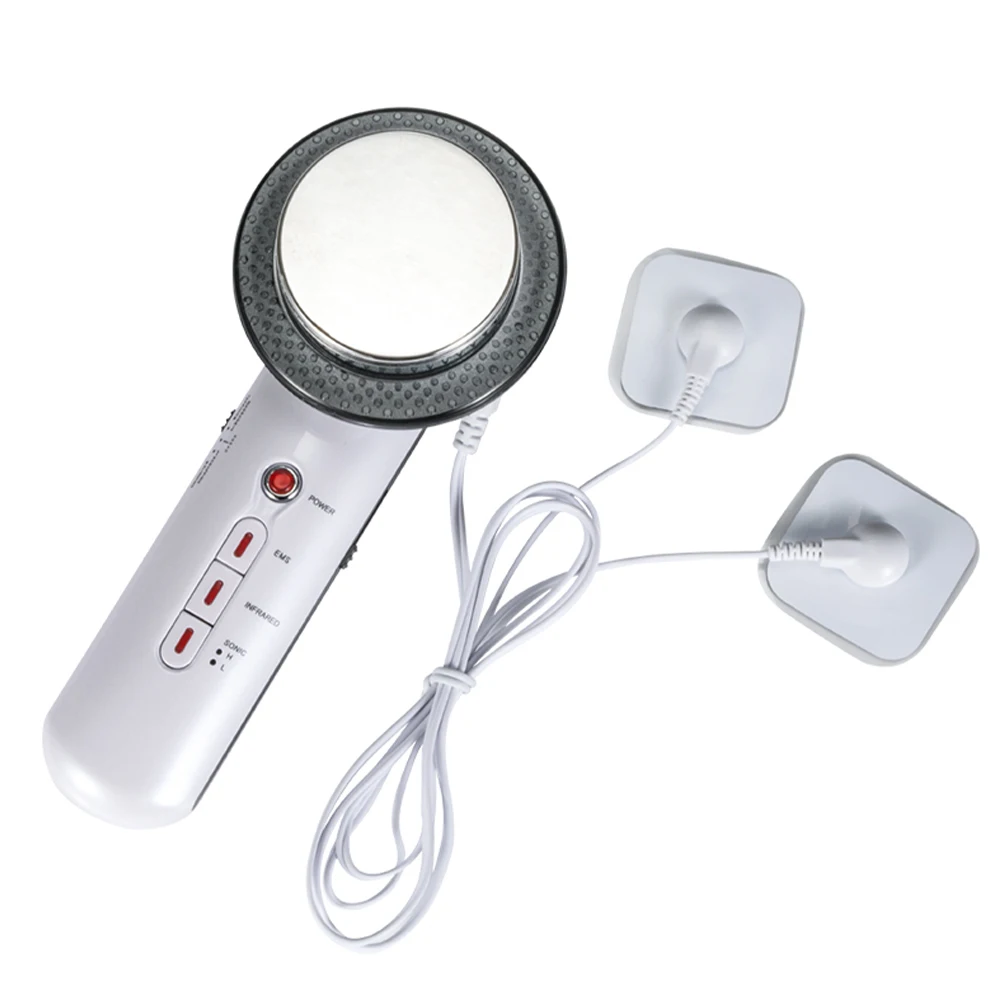 

EMS ultrasonic three-in-one slimming machine Slimming beauty equipment 40K weight loss slimming Body Sculpting Apparatus, White