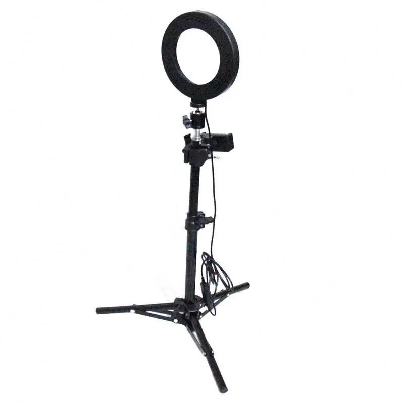 

Camera tripod REKwf fluid head video tripod stand, Black