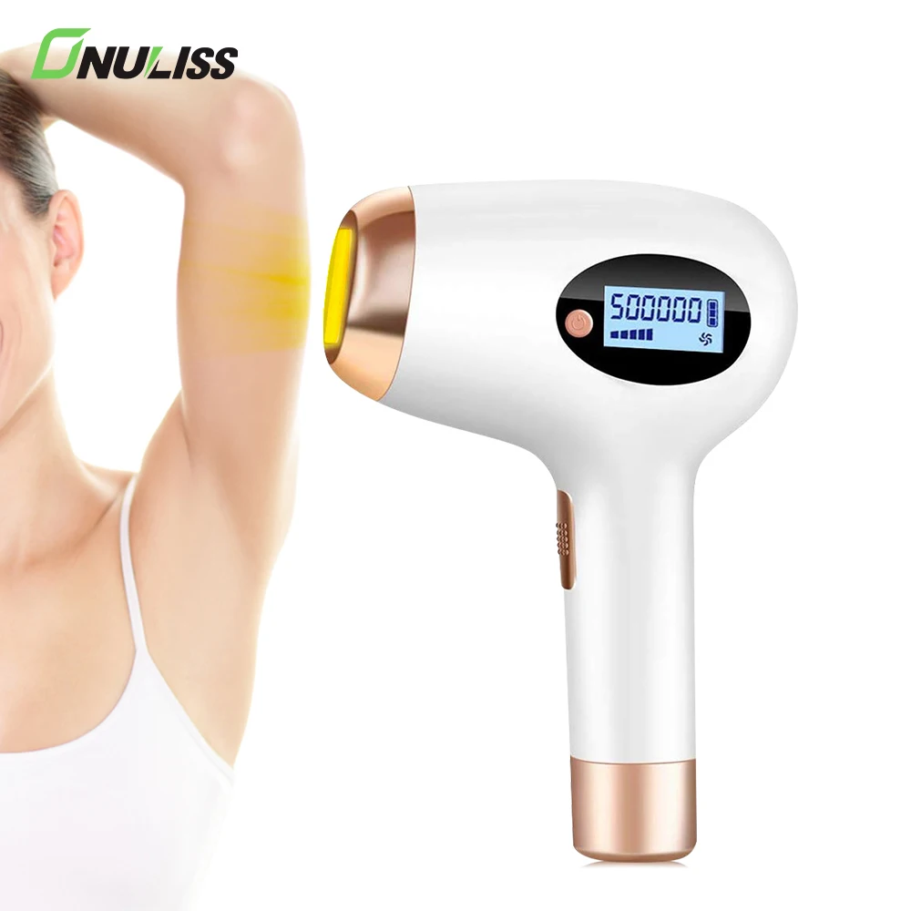 

Painless Portable Lcd Display Ipl Laser Hair Removal Machine Hair Remover, White