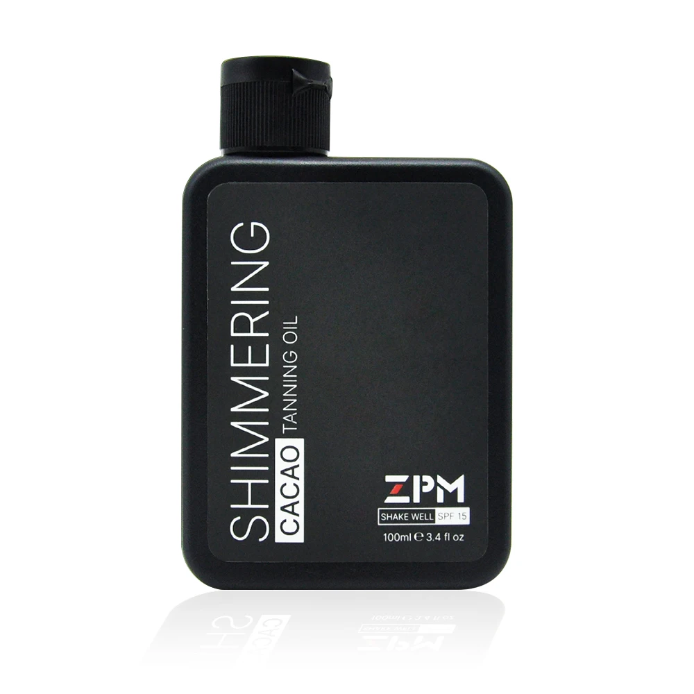 

ZPM SPF15 Cacao Self Tan Accelerator Sun Body Shimmering Tanning Oil