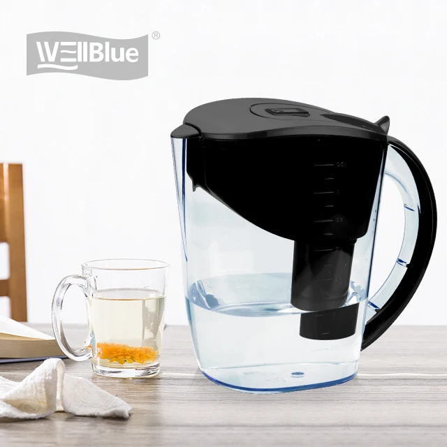 
Pure Alkaline Water Purifier Pitcher Jug with Carbon Filter & UV Sterilization Low Negative ORP OEM available filtration 
