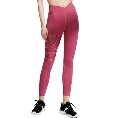 

Women High Waist Workout Fitness Pants Compression Leggings Yoga Tights, 4 colors