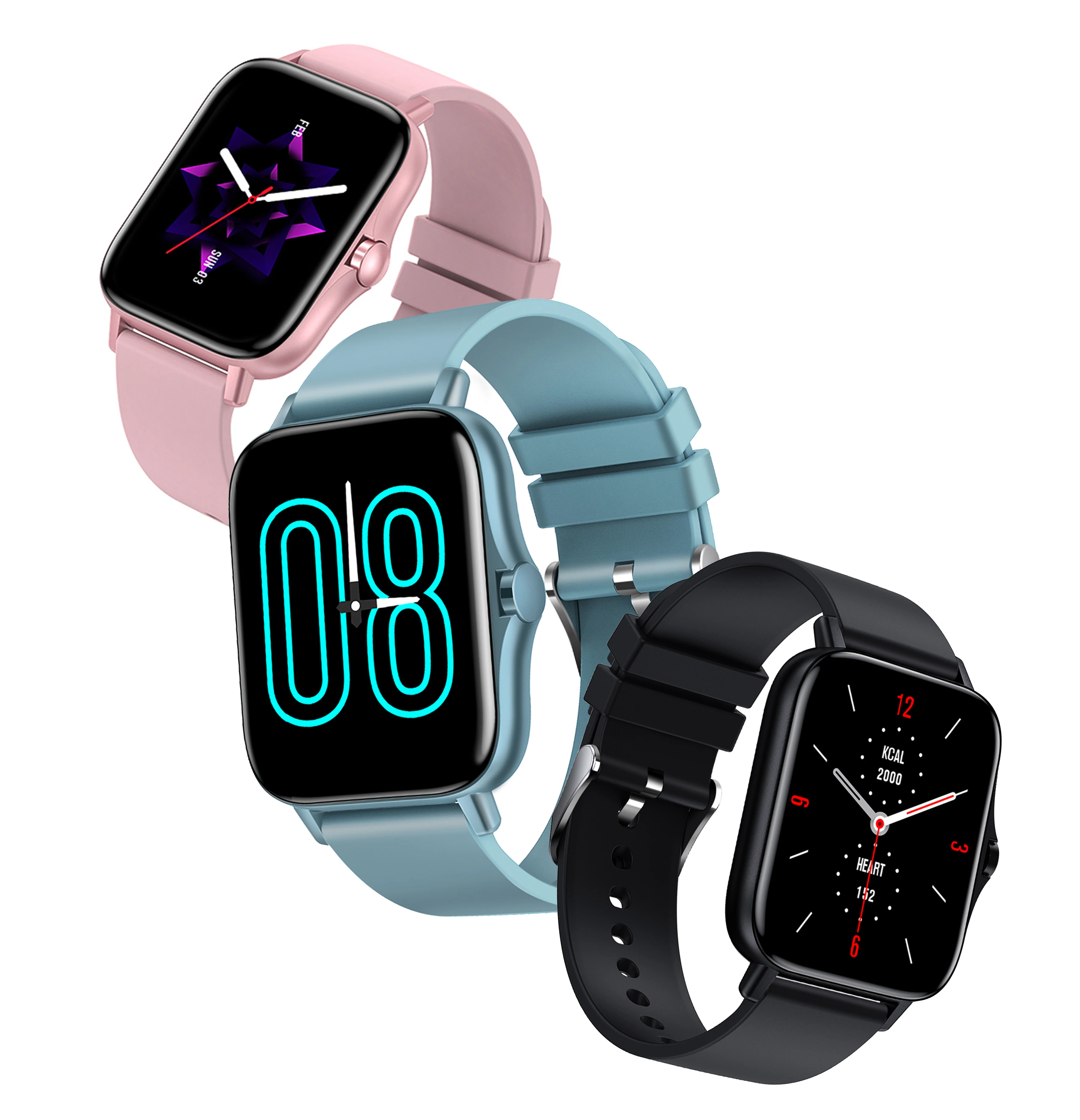 

2021 Smartwatch K26 Fashion Business Style With 1.69 inch TFT Screen Big battery Health Checker For Woman Man Smart Watch