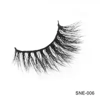 

Charmting Handmade soft 3D mink Eyelashes Extension Long Lashes With Volume for Women's Make Up