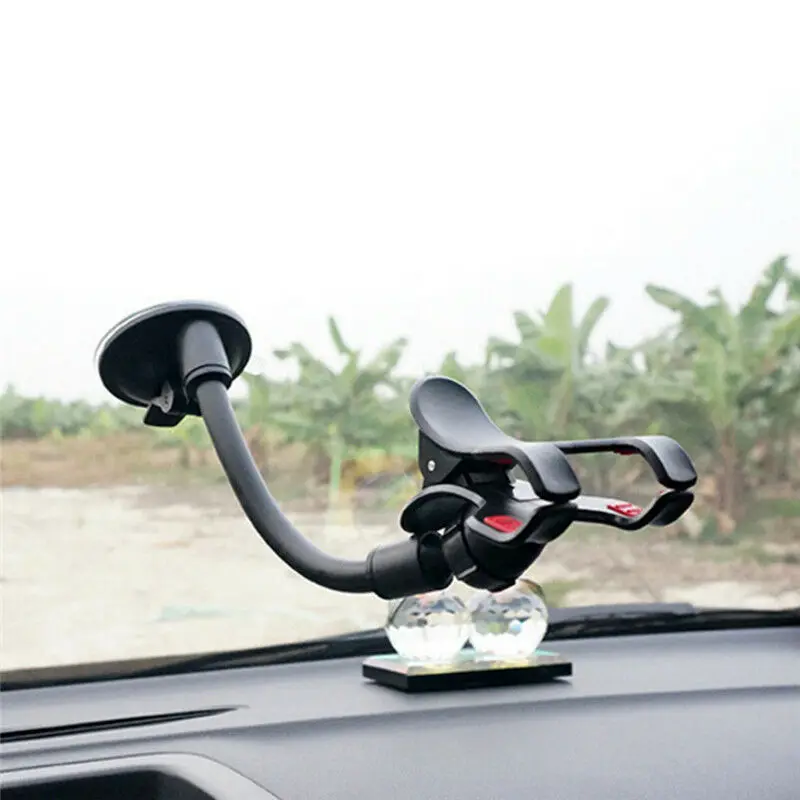

Universal 360 Degree Car Windscreen Dashboard Holder Mount For GPS Mobile Phone Clip Suction Cup Phone Holder