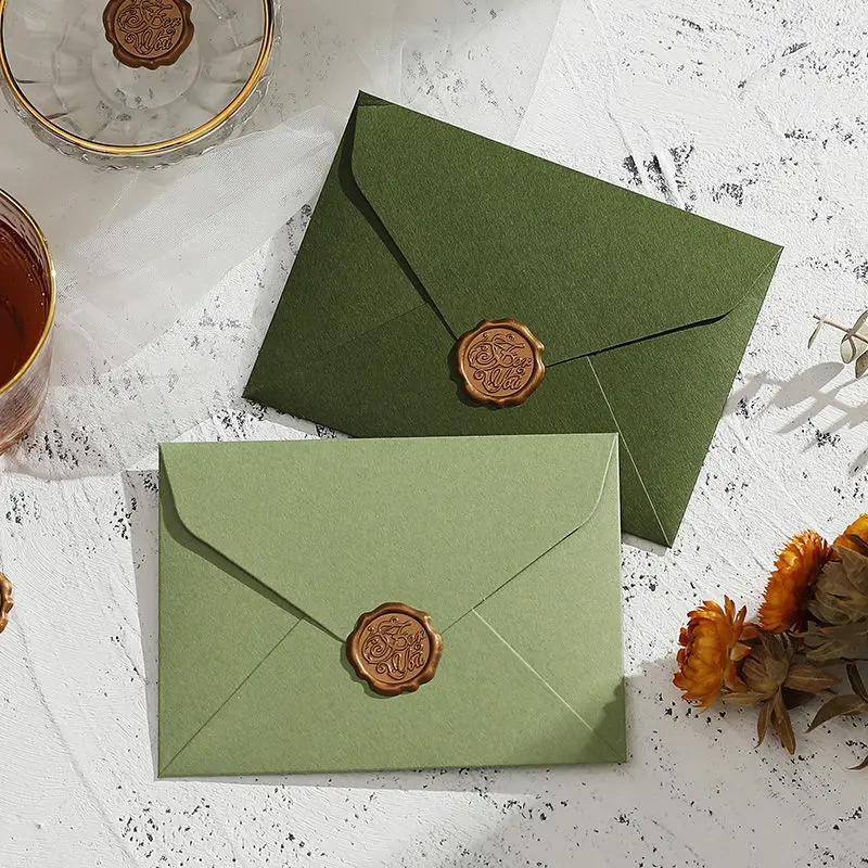 

Custom Gold Foil 300 gsm Envelope Shipping Envelope wedding envelopes
