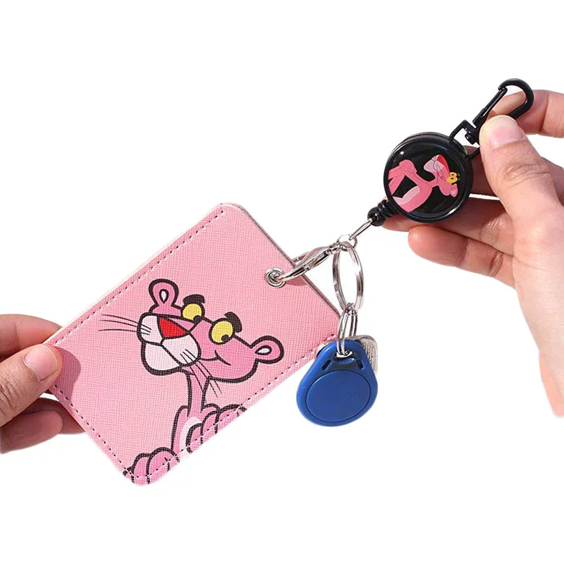 

Stock Price Doctor And Nurse Cute Cartoon Retractable Keychain Id Card Name Badge Holder With Lanyard