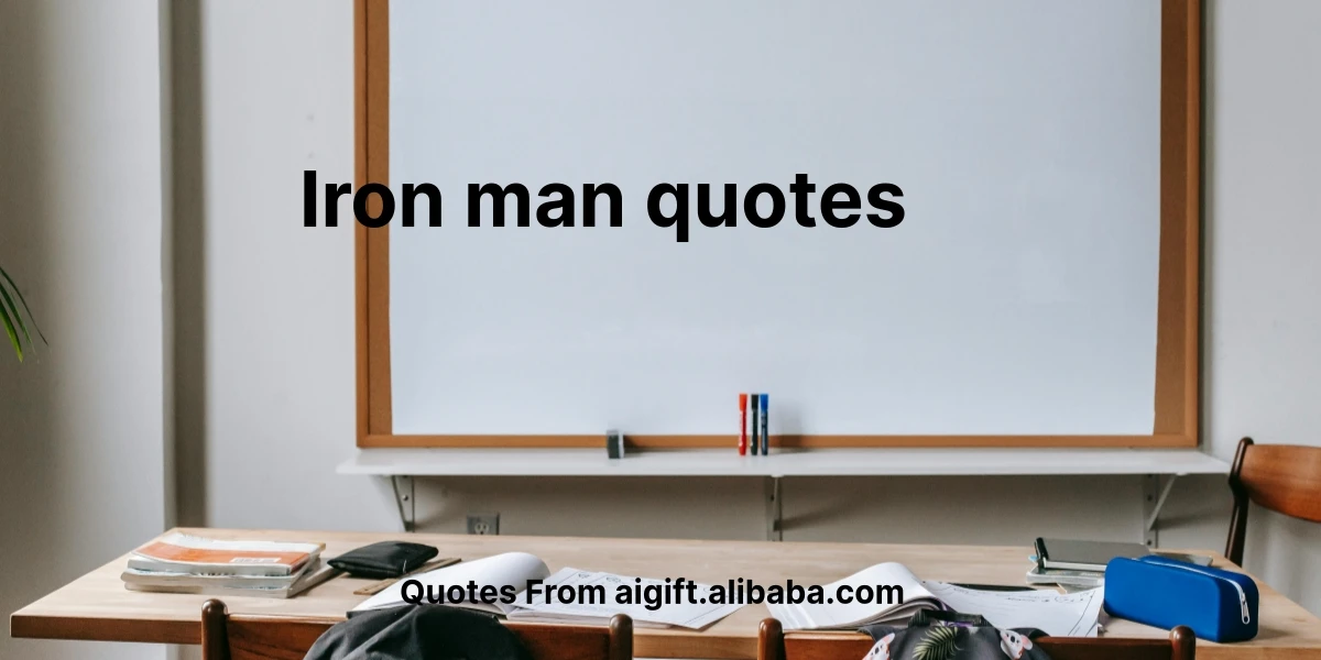 iron man quotes