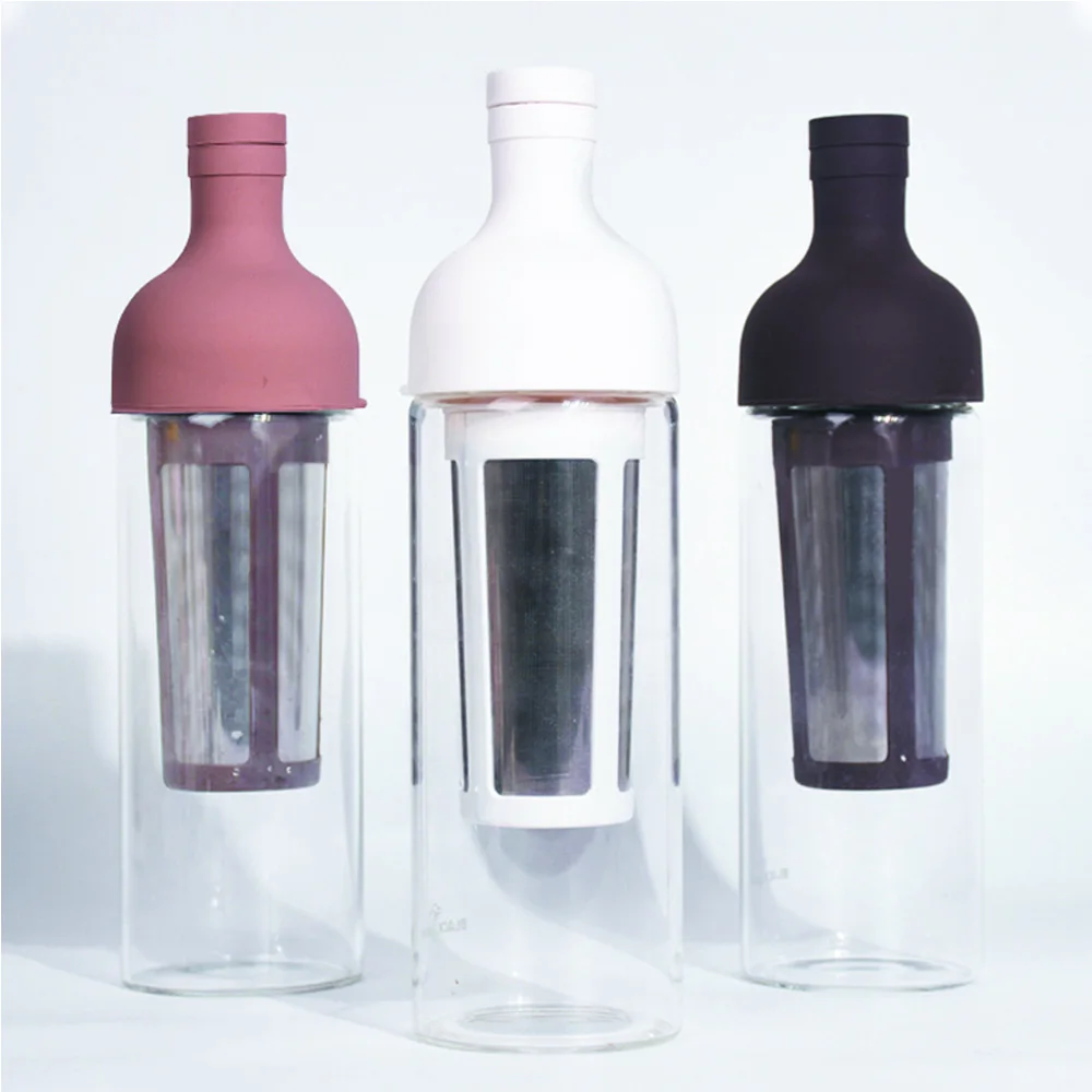 

NS988 glass filter cold brew coffee maker cold coffee bottle