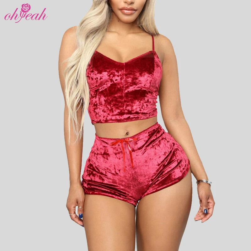 

New Fashion Comfortable Knit Casual Pajama Set Plus Size Women's Sleepwear