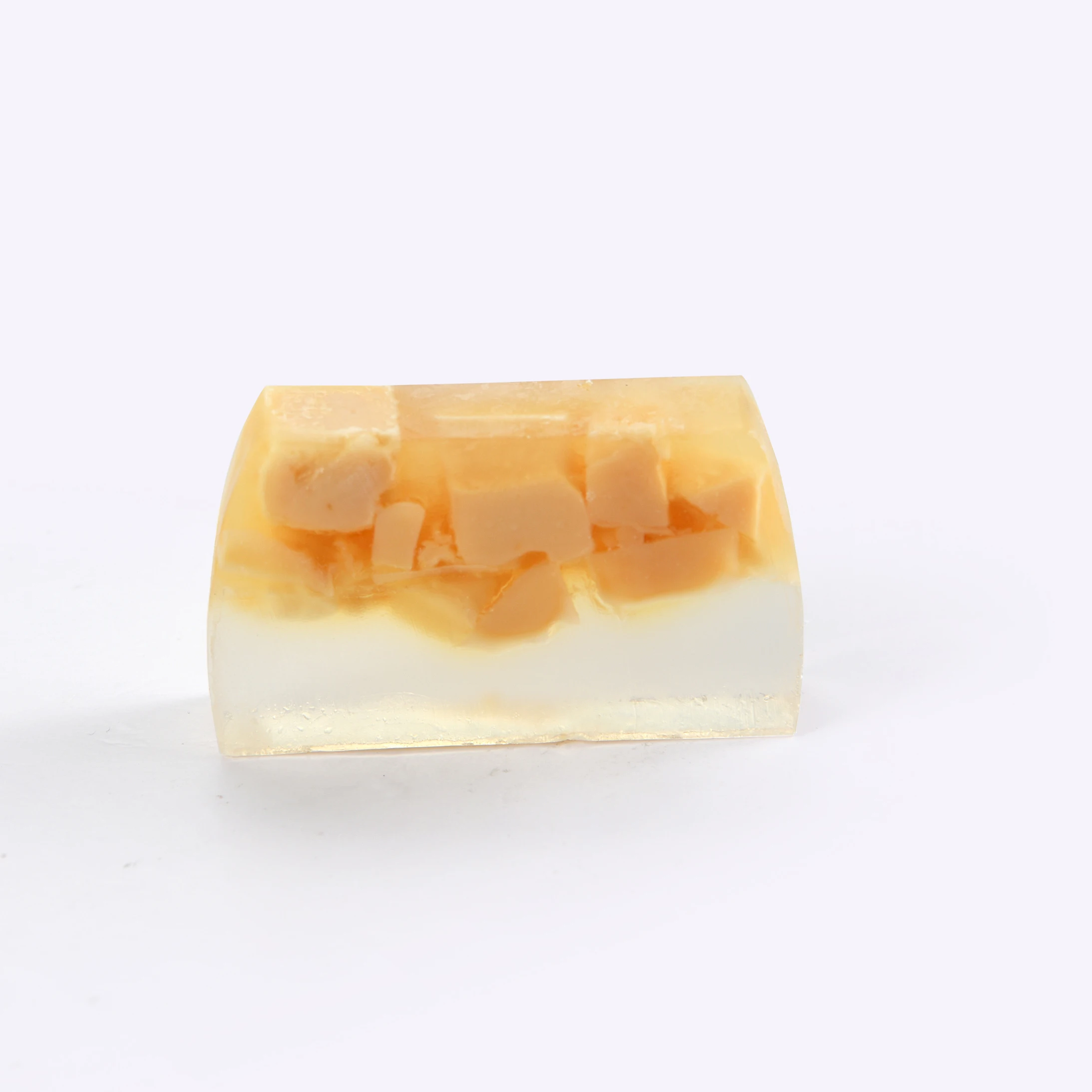 

Oil control moisturizing trapezoidal fruit soap Savon au lait de chevre made from goat milk, Multicolor