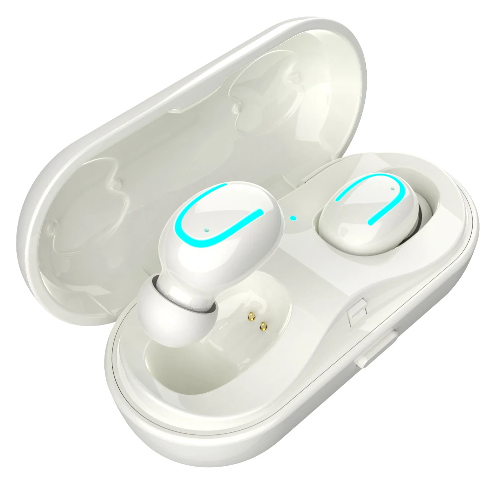 

Mini Twins Wireless Bluetooth 5.0 Stereo headphone Waterproof Sport In-Ear Earbuds TWS wireless headphones bluetooth headset, Black/white/red