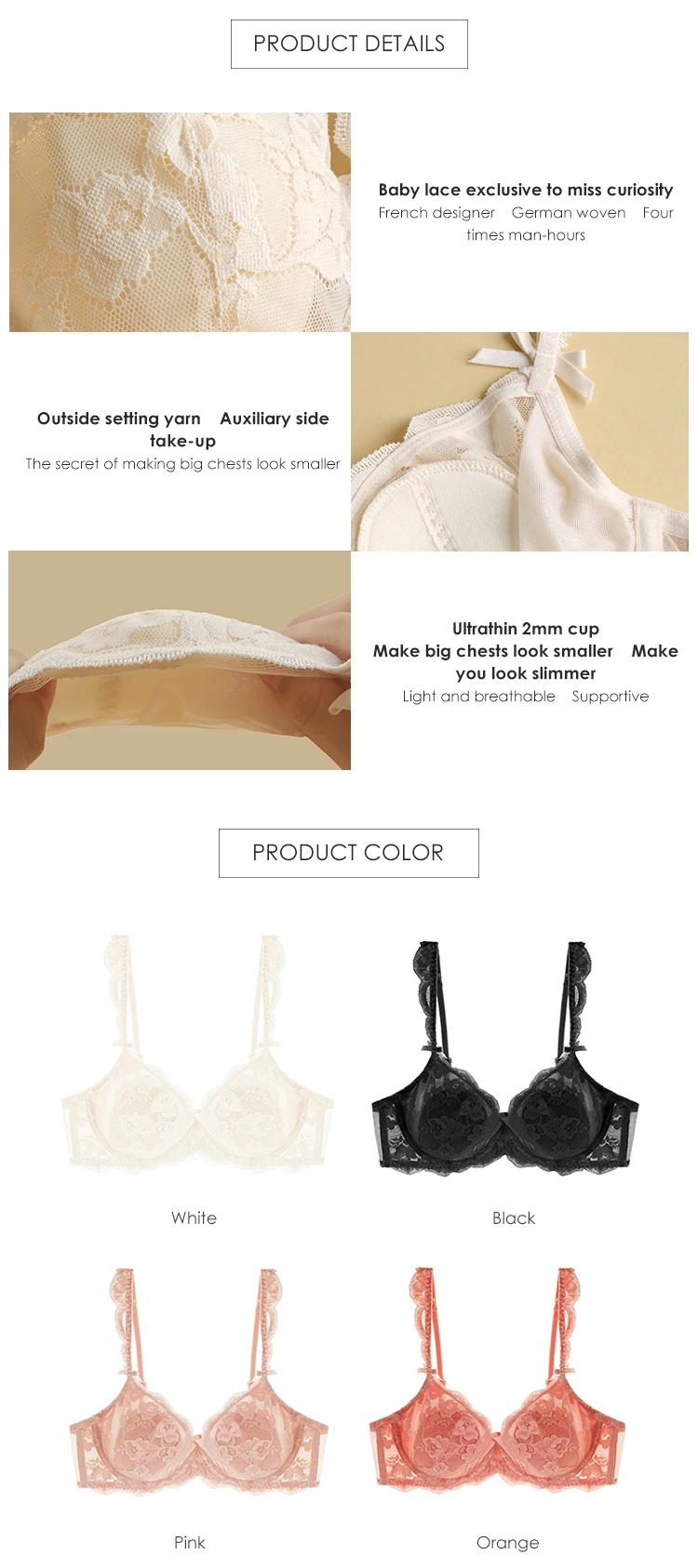 French Quarter Cup Bras French Quarter Cup Bras