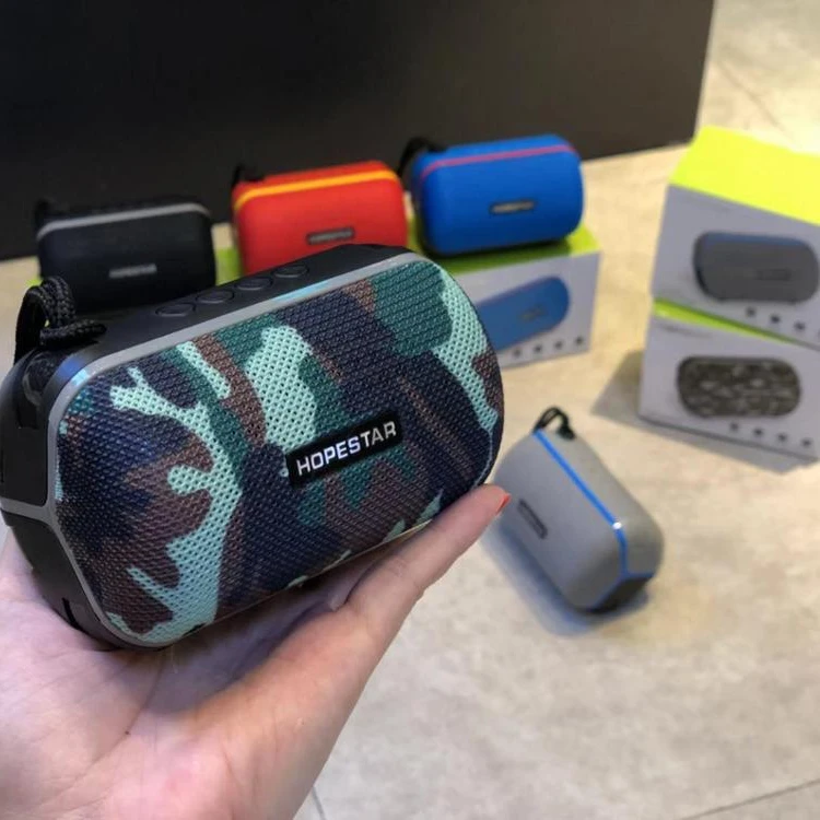 

HOPESTAR outdoor portable waterproof audio subwoofer speaker mic fabric speaker HOPESTAR T6 mini Speaker, Customized