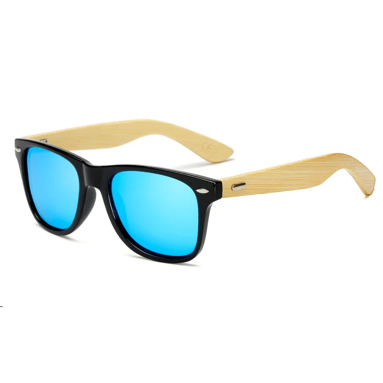 

Wholesale Promotional Cheap China Designer Custom Logo Brand Vintage Bamboo Sunglasses, 17 colors