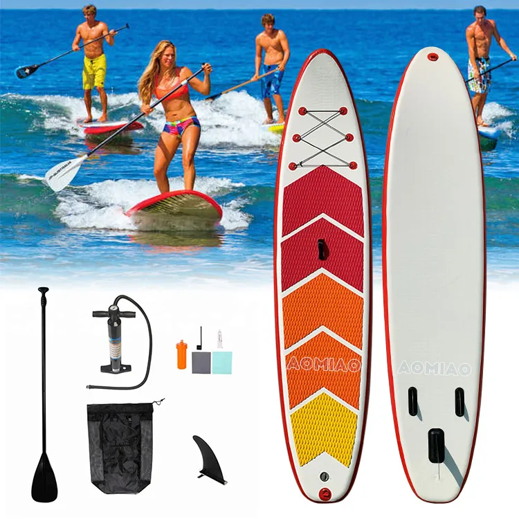 Oem Wholesale Giant Inflatable Sup Paddle Board Standing Surfboard For