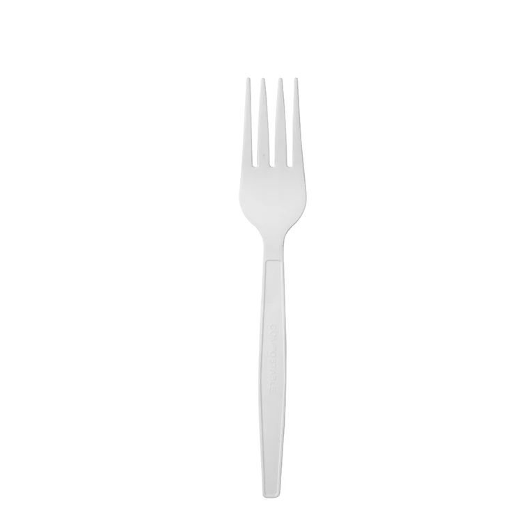 

biodegradable sugarcane bagasse colored tableware fork spoon knife, White/green/black/brown