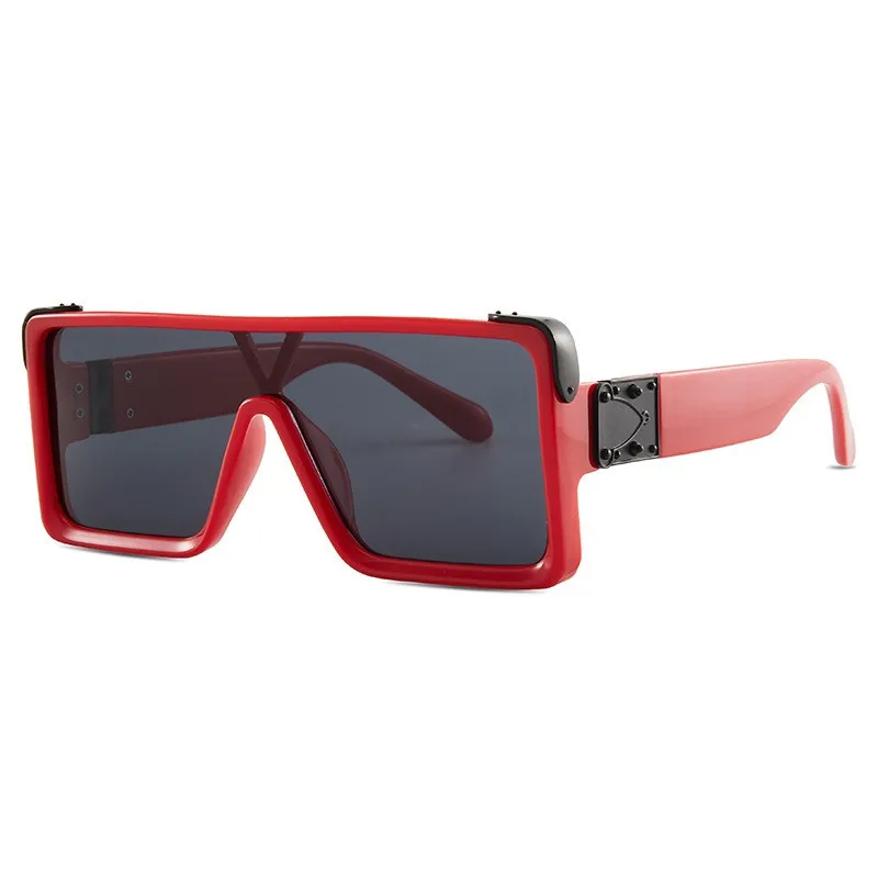 

Deeply Bevelled Big Square Shape V Identity S-Lock Hinges Millionaire UV400 Protection Sunglasses Shades Sunnies for Men Womens