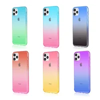 

Wholesale In Stock For iphone 11 Two-color Gradient Ultra-thin Tpu Cell Phone Case