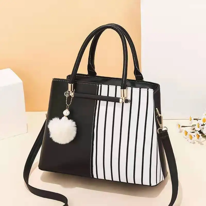 

2021 Latest ladies bag PU leather bags luxury designer handbags for bucket shape women hand bags wholesale