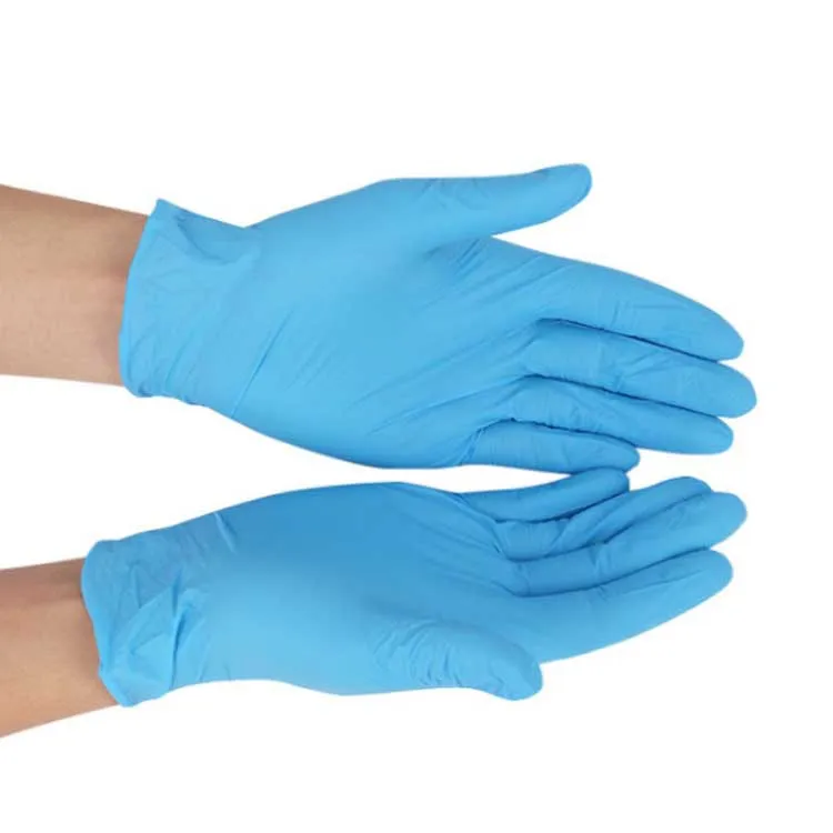 

caja de guantes descartables caja de guantes medicos caja de guantes nitrilo, Sky blue,dark blue