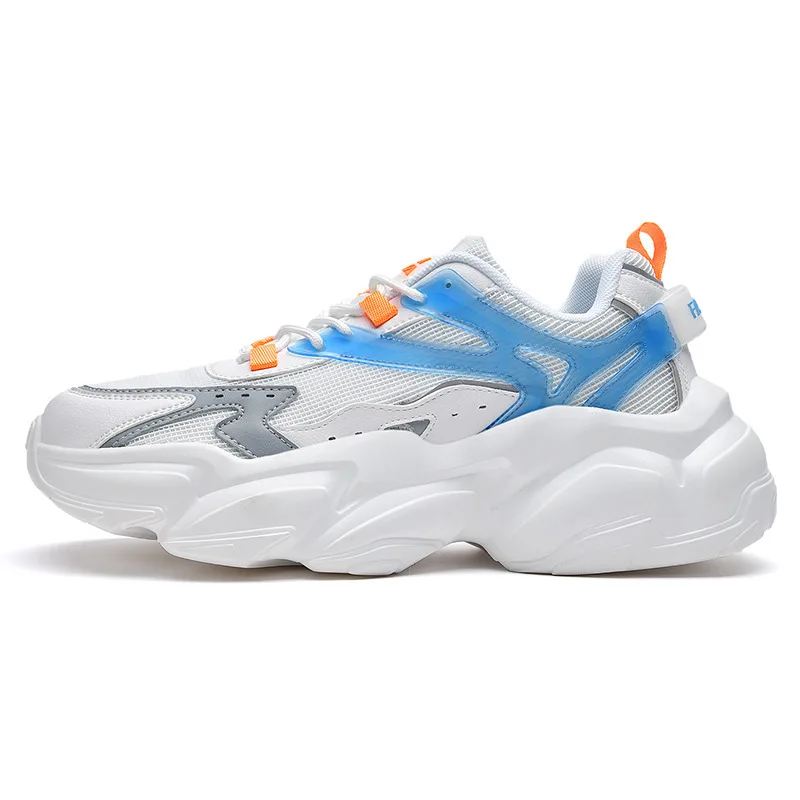 

2021 hot style men's and women's mesh thick-soled breathable casual sports shoes, 3 colors