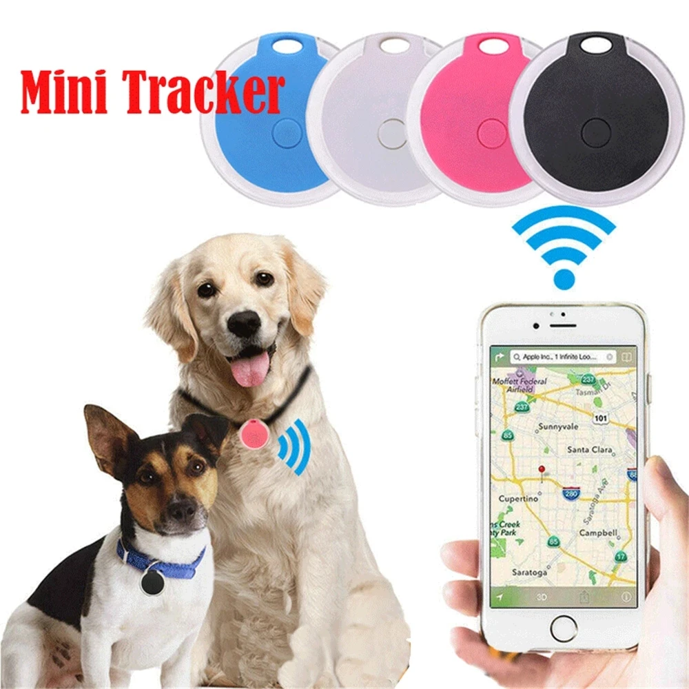 

New Mini Pet GPS Locator Tracker Tracking Track Location Mobile Phone Anti-Lost Device Locator Tracer For Pet Dog Cat Kids, White,black,blue,pink