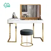 Wholesale home furniture french vanity set mirrored dressing table