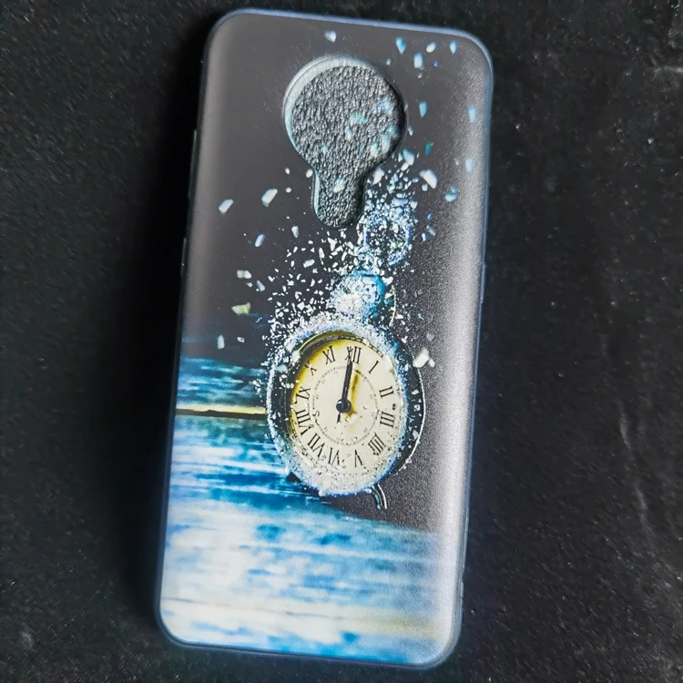 

Water Proof Custom 3D OEM Design Colorful Printing Matte Soft TPU Phone Back Cover Case For Asus Zenfone 3 Laser ZC551KL, Black / clear