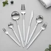 European Portuguese cutlery 304 stainless steel western knife fork spoon steak set household silverware
