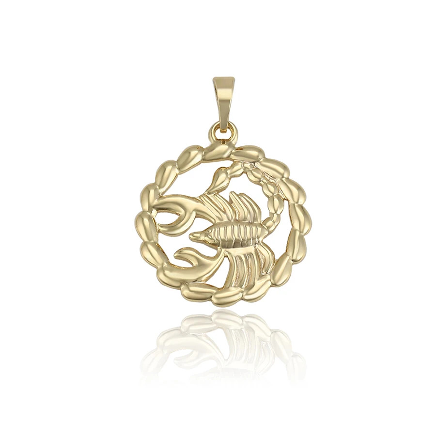 

35001 Xuping fashion 12 constellations pendant gold color charm pendants jewelry for neutral