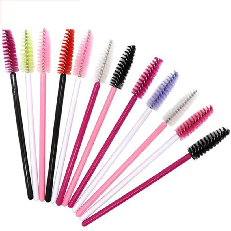 Wholesale Micro Disposable Mascara Wands Custom Color Eyelash Extension