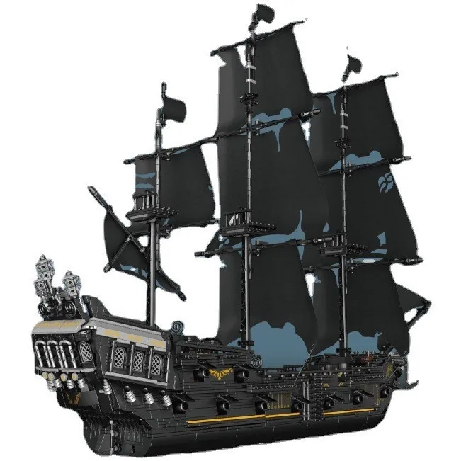 

2868pcs MOULD KING The Black Pearl Queen Anne's Revenge Ship Compatible 4195 4184 Caribbean Flying Dutchman Toy bricks