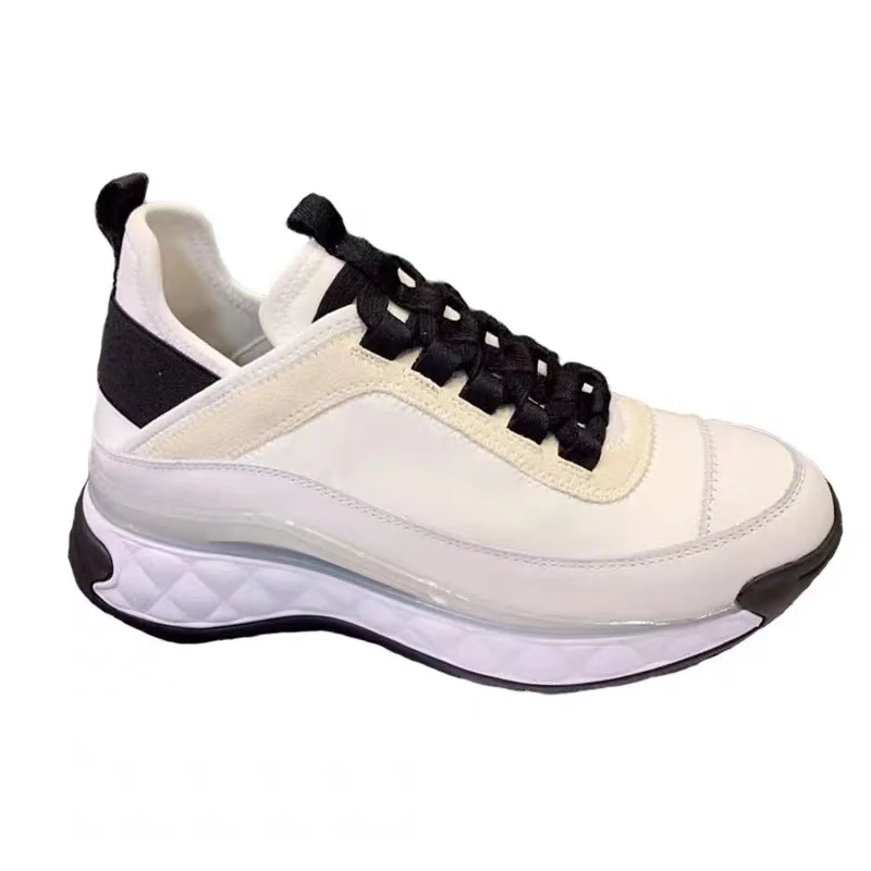 

Casual sports shoes with thick soles and small white shoes with lace-up air cushion women shoes