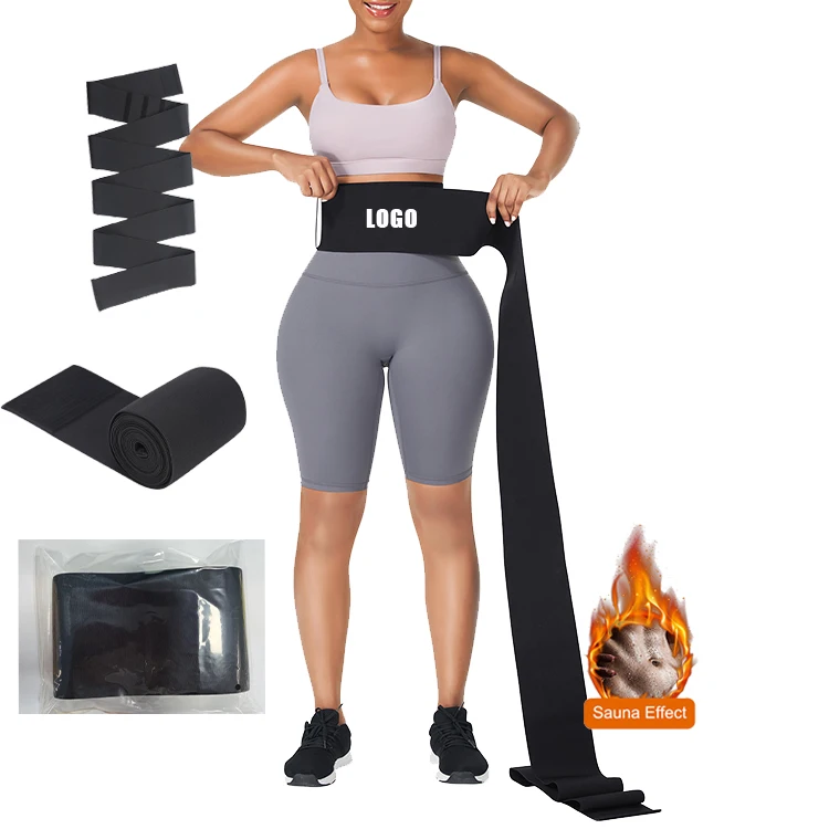 

Oem Custom Logo Tummy Wrap Waist Trimmer Abdominal High Compression Waist Trimmer 7 Steel Boned Latex Waist Trainer
