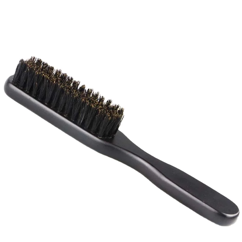 

Masterlee Brand Natural Black Bristle Hair Brush Beard Brush for Men