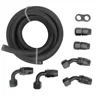 Auto Racing Parts An Fitting An6 Aluminum Oil Cooler Hose Fittings Straight 90deg