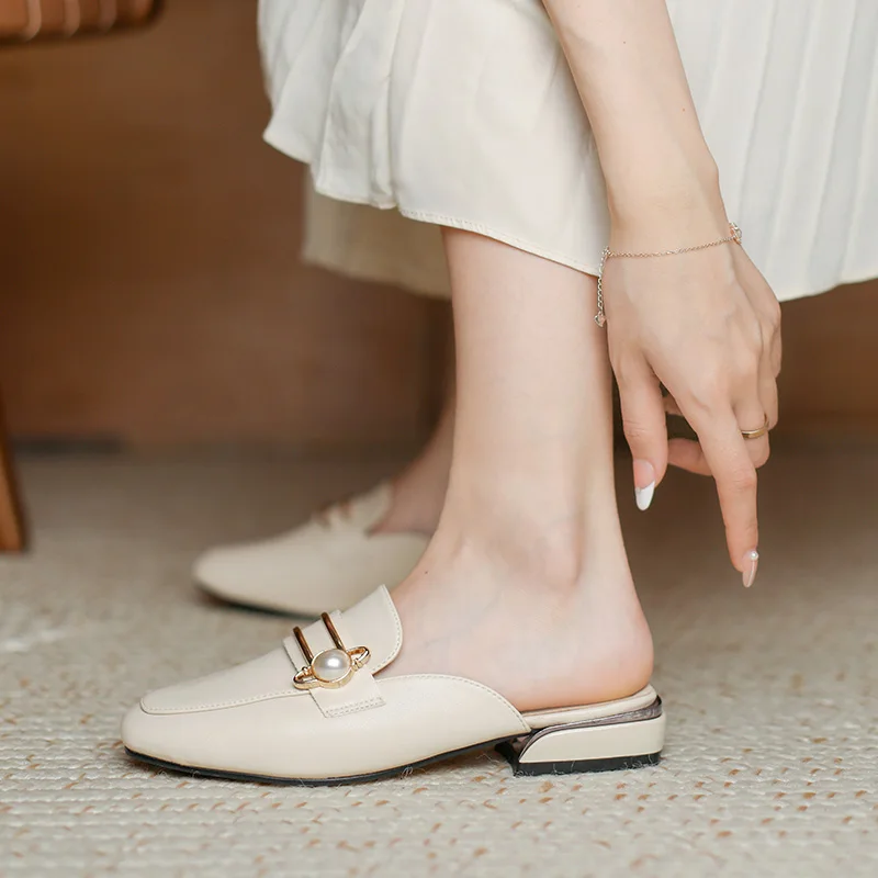 

2021Hot Sale Cheap Prices Wholesale Sale Fashion Shoes Women Luxury Slippers for women flat shoes, White, black
