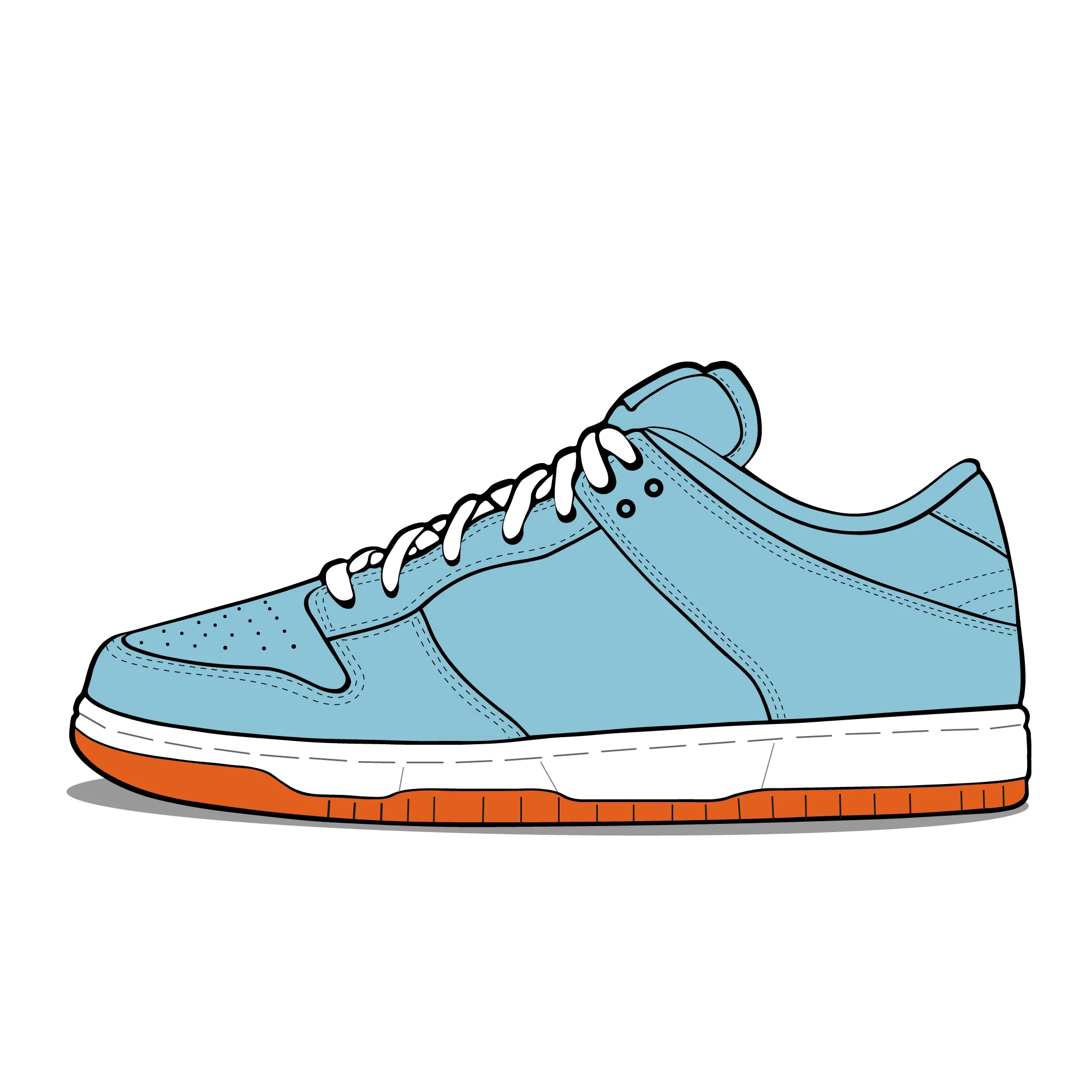 

Custom Women's Shoes Men Manufacturer Women Mens Custom Logo Shoes, Blue