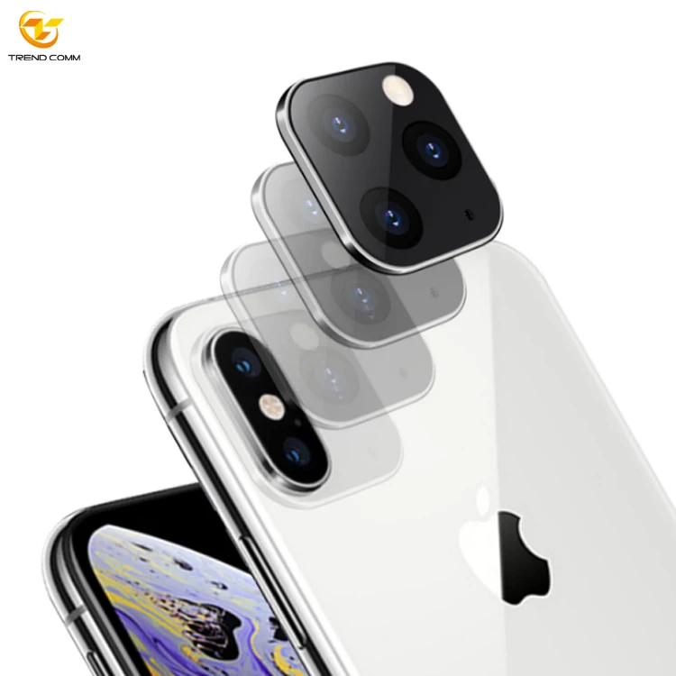 

Exchange Colorful Camera Tempered Glass Transparent 5D Screen Protector For iPhone 11 Pro
