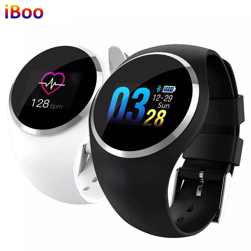 

New colorful touch smartwatch IP68 waterproof blood pressure heart rate monitor Q1 smart watch for iphone android, Black;pink;green;grey