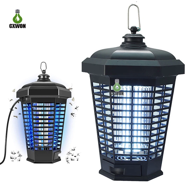 

4200V Powerful Electric Mosquito Killer Bug Zapper Mosquito Traps Outdoor Waterproof Mosquito Lamp for Patio Backyard Home
