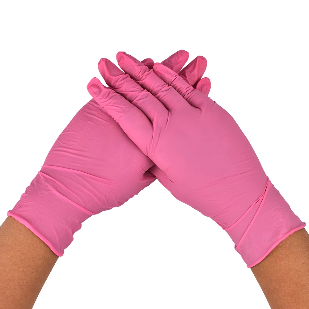 latex-free medical examination safety disposable nitrile gloves