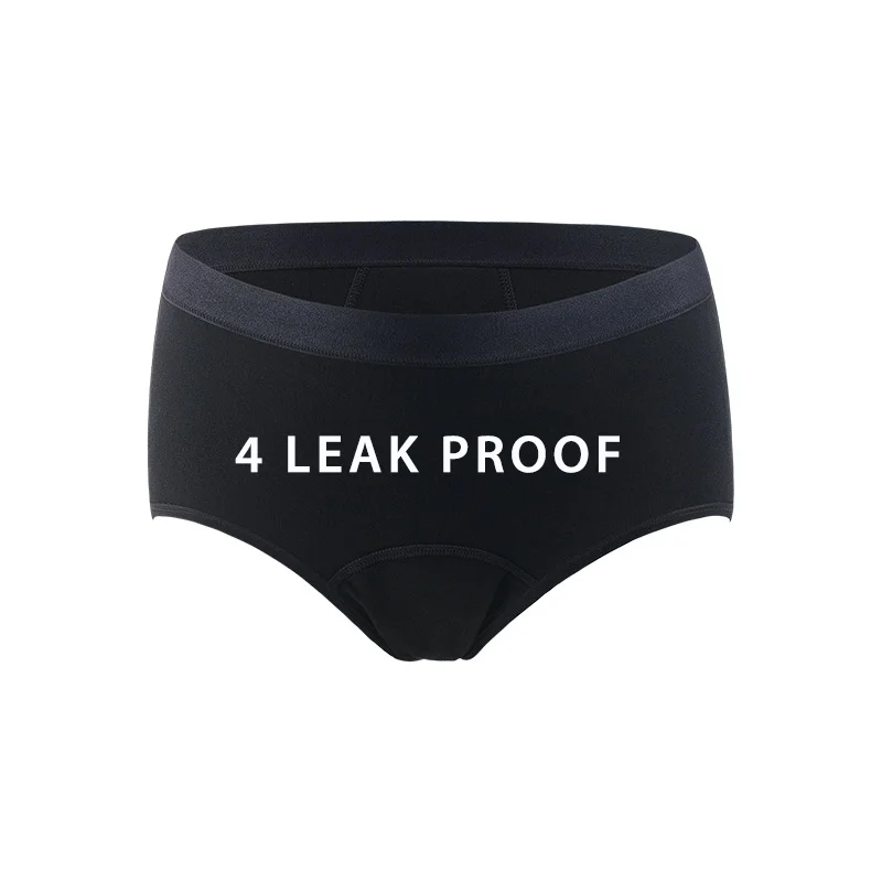 

Samcci Wholesale Women's Mid Wais 4 Layers Full Protection Menstrual Washable Leak Proof Breathable Underwear Period Panties