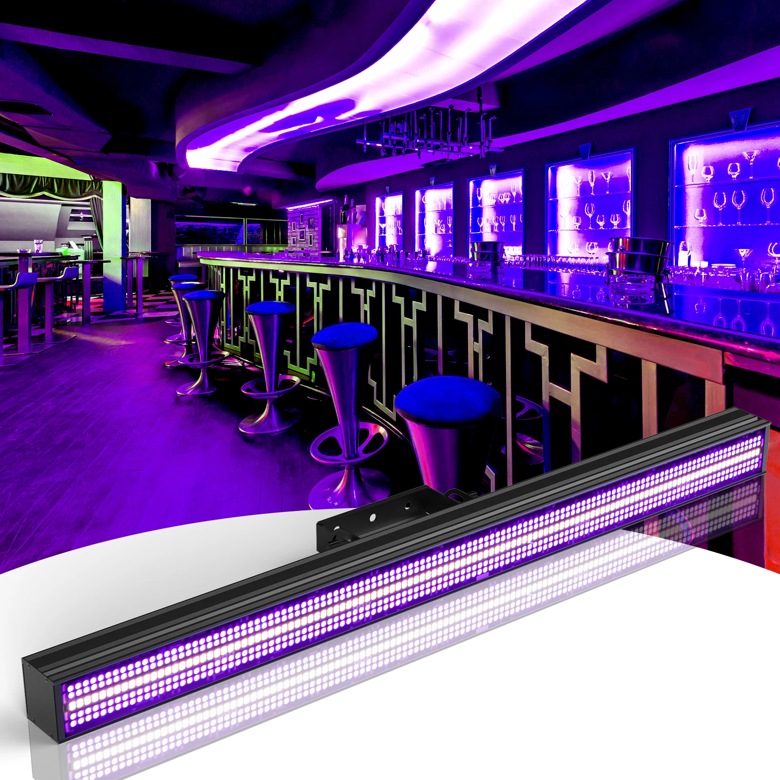 

150W Led Strip Light Stage Dmx 512 Control Strobe Bar Pixel Light For Club Bar Stage Wall Washer Lights