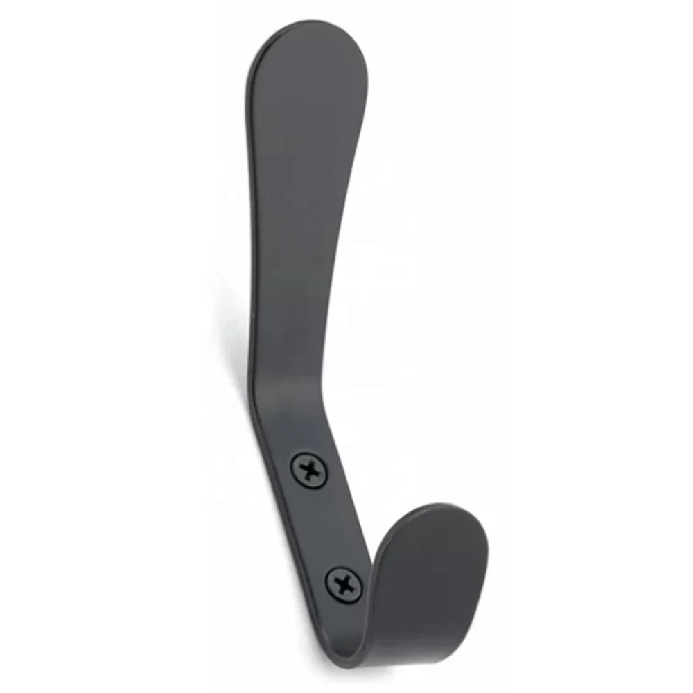 

J Shape Metal Wall Hook Anchor Exquisite Hanger Rack Iron Wall Mount Coat Hook