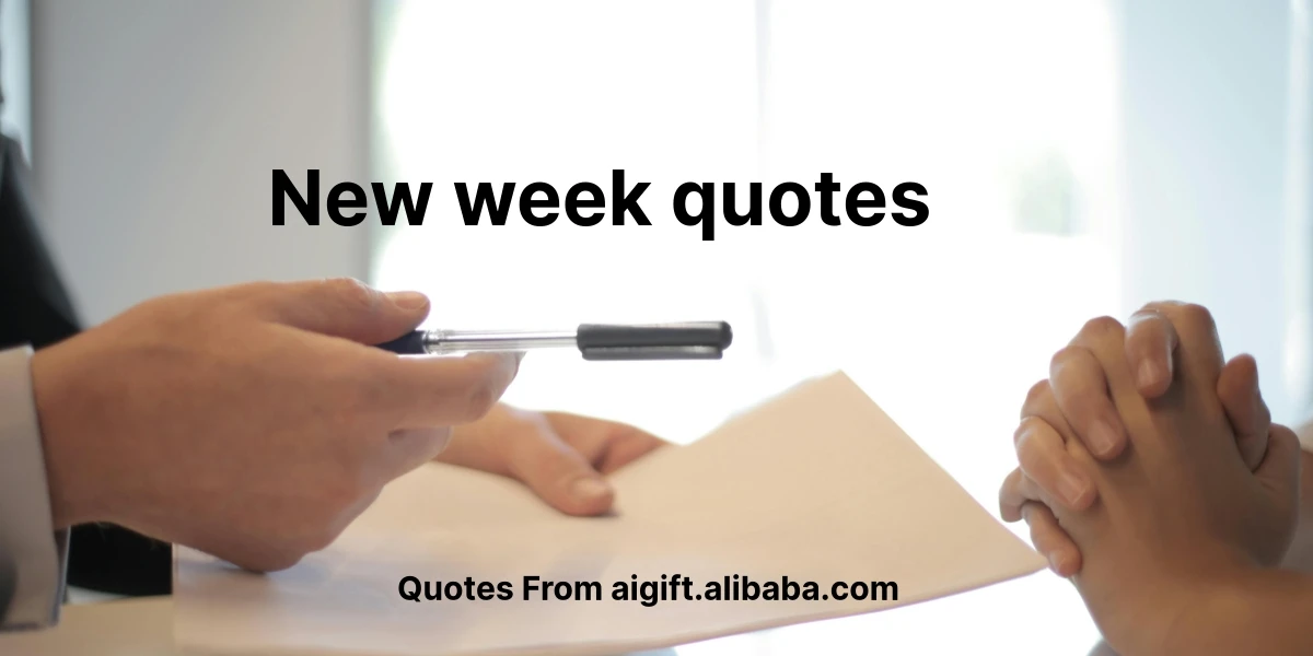 new week quotes