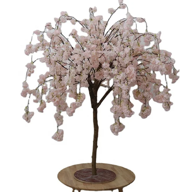 

Pink indoor artificial cherry blossom tree wedding for wedding decoration